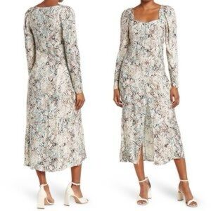 AFRM Multicolor Long Sleeve Dress